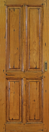 Silène 4 panels - Mountain Style solid wood interior door